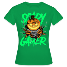 Lade das Bild in den Galerie-Viewer, Scary Gamer Damen T-Shirt - Kelly Green