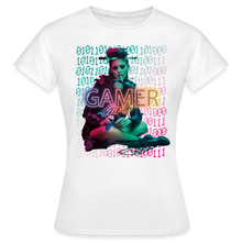 Lade das Bild in den Galerie-Viewer, Gamer Girl Damen T-Shirt - Weiß