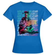 Lade das Bild in den Galerie-Viewer, Gamer Girl Damen T-Shirt - Royalblau
