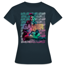 Lade das Bild in den Galerie-Viewer, Gamer Girl Damen T-Shirt - Navy