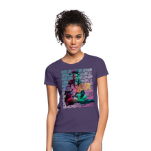 Lade das Bild in den Galerie-Viewer, Gamer Girl Damen T-Shirt - Dunkellila