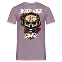 Lade das Bild in den Galerie-Viewer, Böser Alter Gamer Herren Herren T-Shirt - Lilagrau