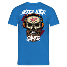 Lade das Bild in den Galerie-Viewer, Böser Alter Gamer Herren Herren T-Shirt - Royalblau
