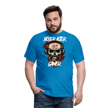 Lade das Bild in den Galerie-Viewer, Böser Alter Gamer Herren Herren T-Shirt - Royalblau