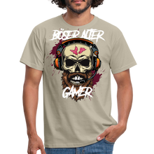 Lade das Bild in den Galerie-Viewer, Böser Alter Gamer Herren Herren T-Shirt - Sandbeige