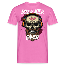 Lade das Bild in den Galerie-Viewer, Böser Alter Gamer Herren Herren T-Shirt - Pink