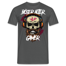 Lade das Bild in den Galerie-Viewer, Böser Alter Gamer Herren Herren T-Shirt - Anthrazit