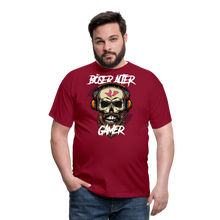 Lade das Bild in den Galerie-Viewer, Böser Alter Gamer Herren Herren T-Shirt - Ziegelrot