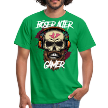 Lade das Bild in den Galerie-Viewer, Böser Alter Gamer Herren Herren T-Shirt - Kelly Green