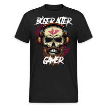 Lade das Bild in den Galerie-Viewer, Böser Alter Gamer Gildan Heavy T-Shirt ÜG - Schwarz