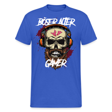 Lade das Bild in den Galerie-Viewer, Böser Alter Gamer Gildan Heavy T-Shirt ÜG - Königsblau