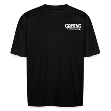Lade das Bild in den Galerie-Viewer, Gaming is my Boyfriend Damen Oversize Bio-T-Shirt BLASTER - Schwarz