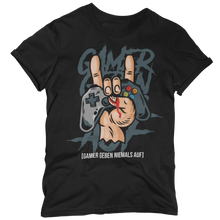 Lade das Bild in den Galerie-Viewer, Gamer geben niemals auf - Herren Shirt
