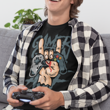 Lade das Bild in den Galerie-Viewer, Gamer geben niemals auf - Herren Shirt