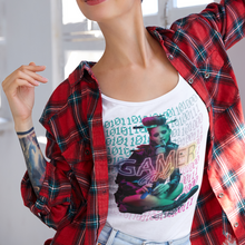 Lade das Bild in den Galerie-Viewer, Gamer Girl Damen T-Shirt