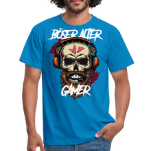 Lade das Bild in den Galerie-Viewer, Böser Alter Gamer Herren Herren T-Shirt - Royalblau
