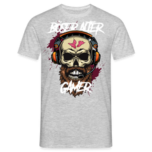 Lade das Bild in den Galerie-Viewer, Böser Alter Gamer Herren Herren T-Shirt - Grau meliert
