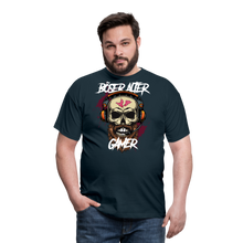 Lade das Bild in den Galerie-Viewer, Böser Alter Gamer Herren Herren T-Shirt - Navy
