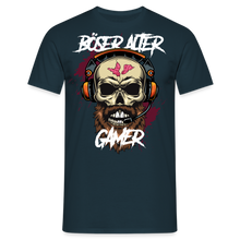 Lade das Bild in den Galerie-Viewer, Böser Alter Gamer Herren Herren T-Shirt - Navy
