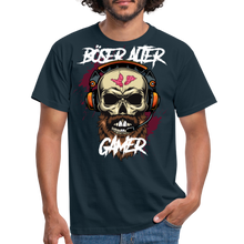 Lade das Bild in den Galerie-Viewer, Böser Alter Gamer Herren Herren T-Shirt - Navy
