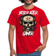 Lade das Bild in den Galerie-Viewer, Böser Alter Gamer Herren Herren T-Shirt - Rot
