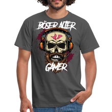 Lade das Bild in den Galerie-Viewer, Böser Alter Gamer Herren Herren T-Shirt - Anthrazit
