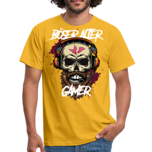 Lade das Bild in den Galerie-Viewer, Böser Alter Gamer Herren Herren T-Shirt - Gelb
