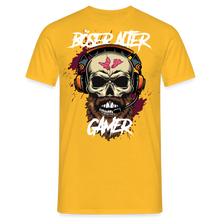 Lade das Bild in den Galerie-Viewer, Böser Alter Gamer Herren Herren T-Shirt - Gelb
