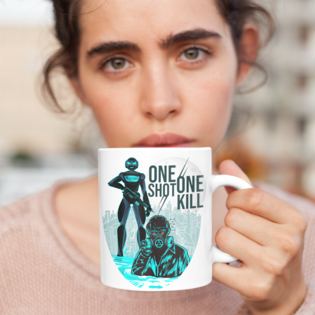 One Shot One Kill - Tasse