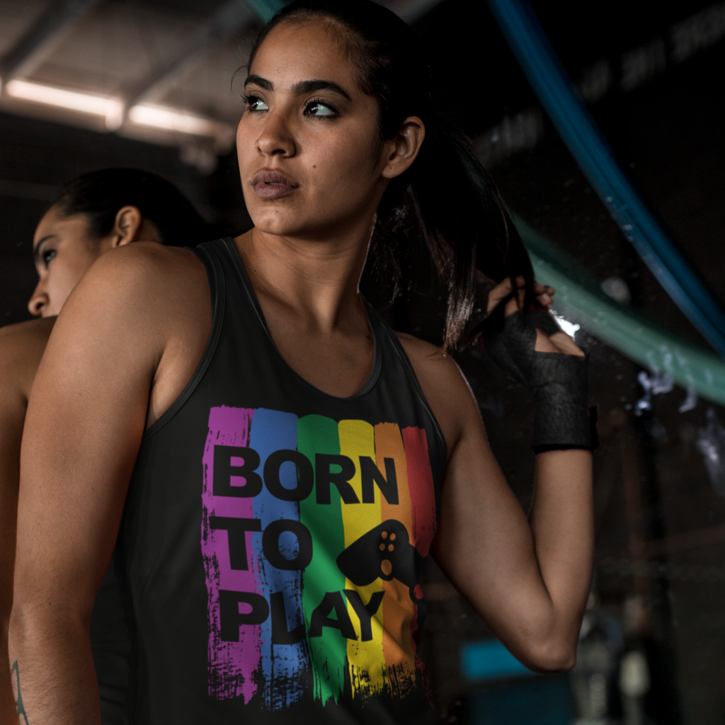 Born To Play Damen T-Shirt