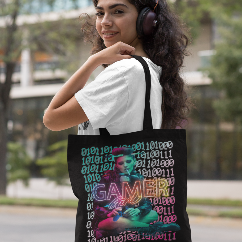 Gamer Girl - Jutebeutel