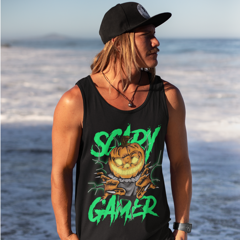 Scary Gamer - Herren Premium Organic Tanktop